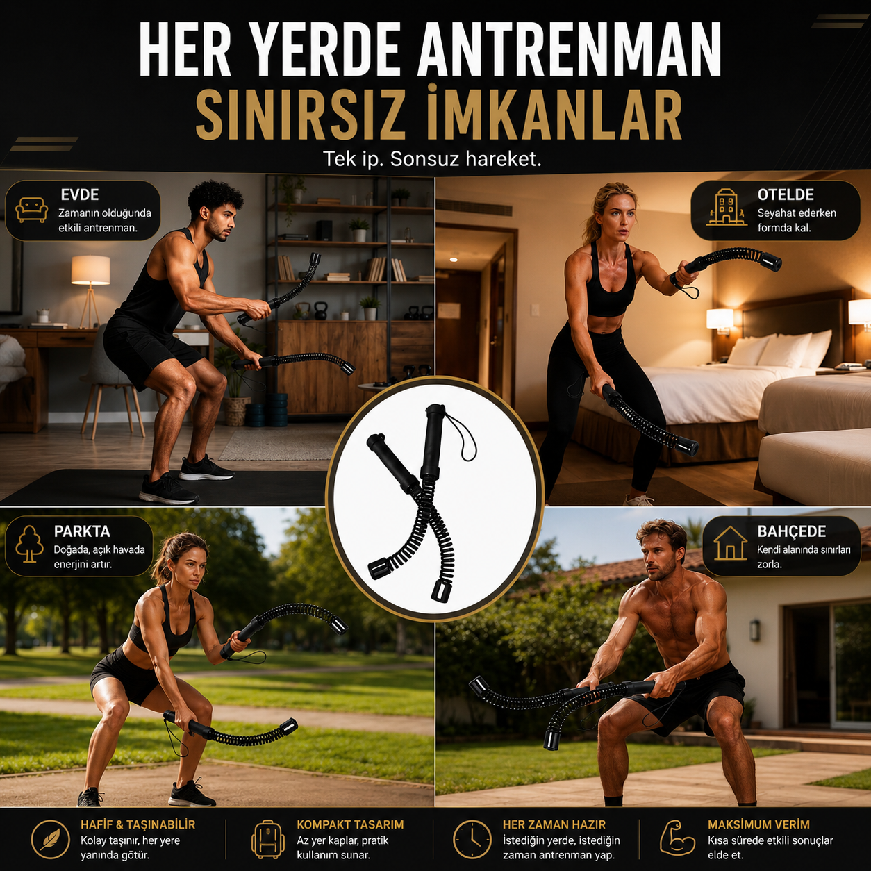 Wave Bar - Derin Kas Aktivasyon Çubuğu