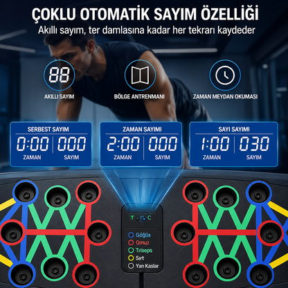 Titan Board Pro - Sayaçlı Şınav Tahtası